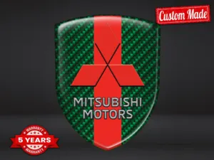 Mitsubishi Badges Emblèmes Auto Universel Qualité Robuste